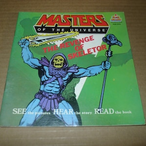 Masters Of The Universe BOOK Revenge Of Skeletor 1983