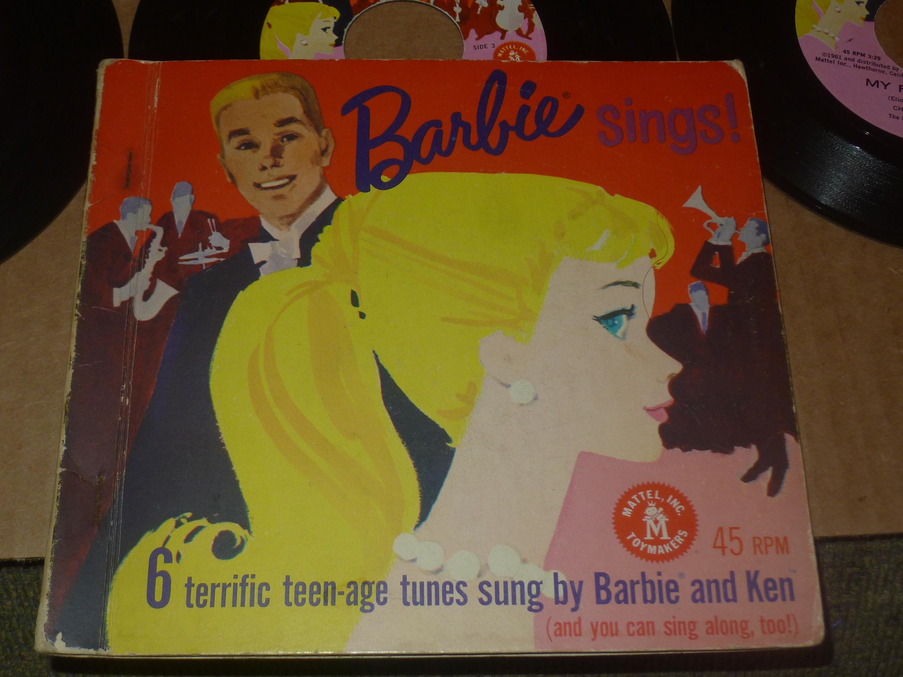 Barbie Sings 1961 Etsy