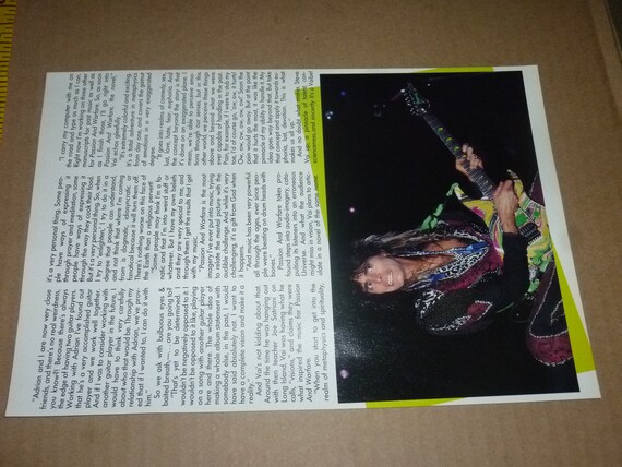 METALLICA Black Album Era PINUP From Magazine 90'S Heavy - Etsy Norway