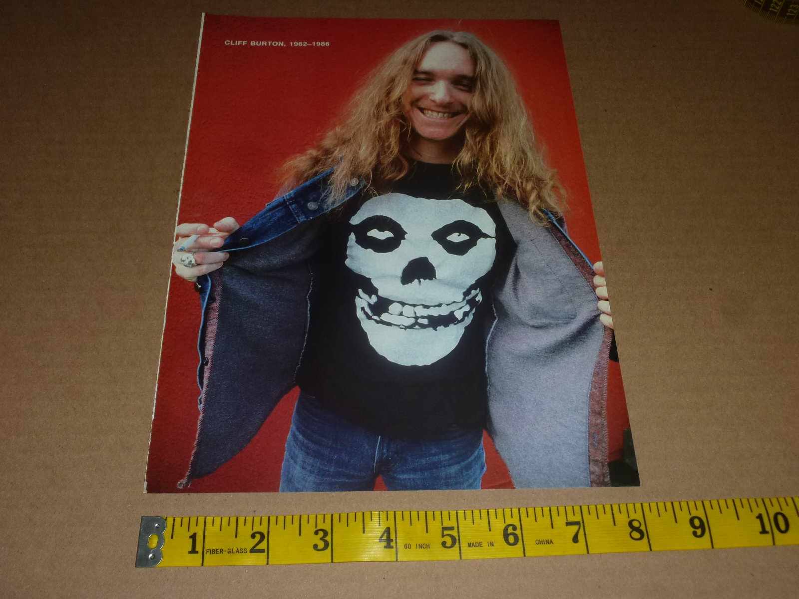 Cliff burton misfits shirt Clearance