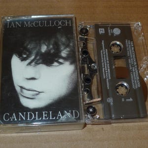 IAN MCCULLOCH cassette CANDLELAND cassette 1989 Echo And The Bunnymen