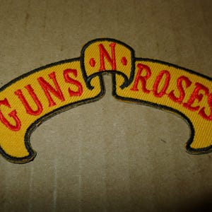Guns N Roses PATCH band