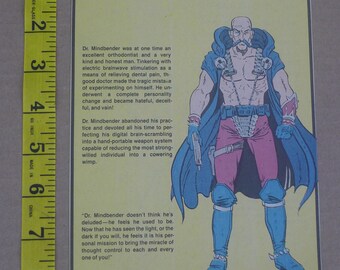 DR MINDBENDER cobra CLIPPING gi joe frogmen eels