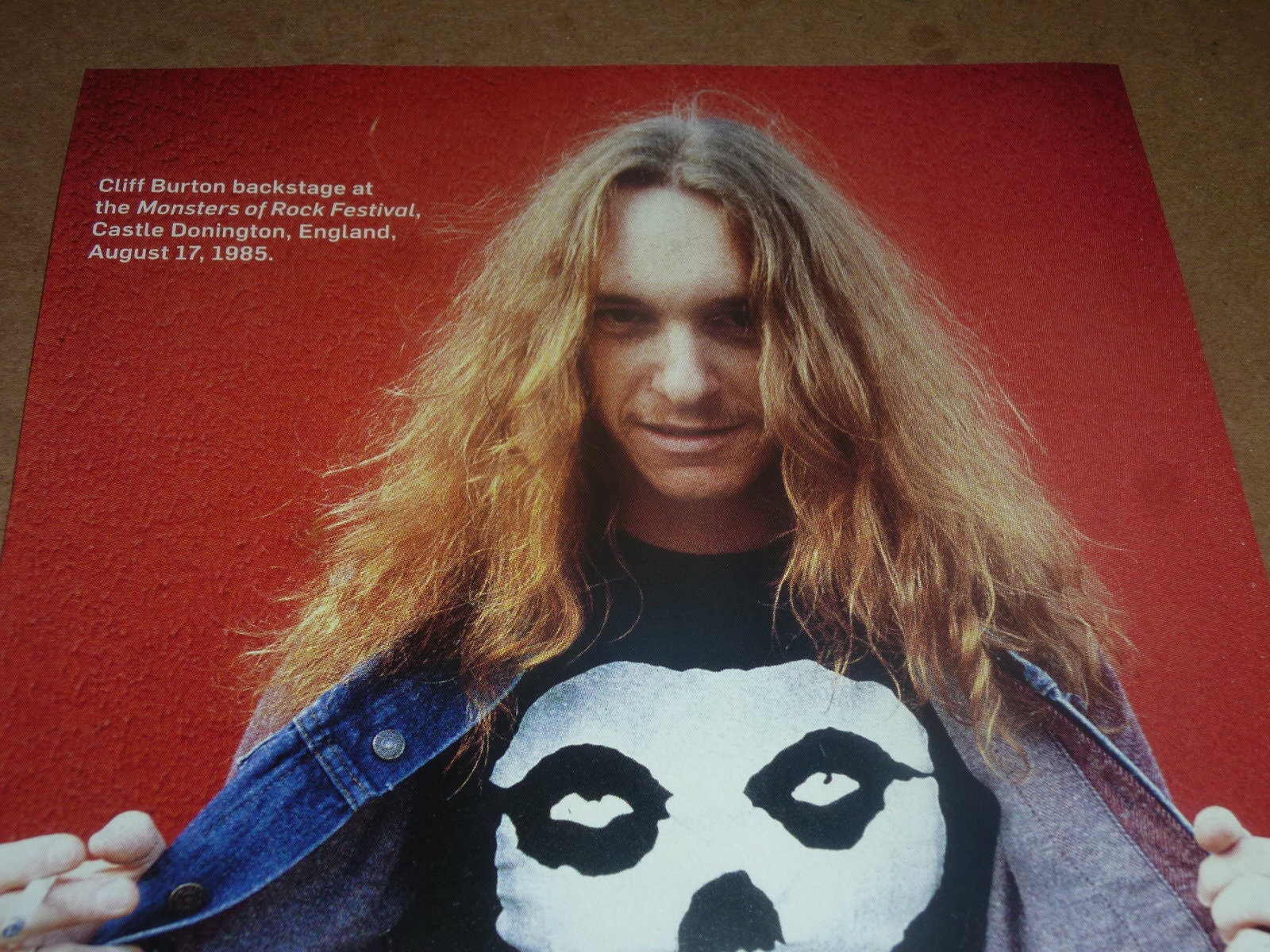 Cliff burton misfits shirt Clearance