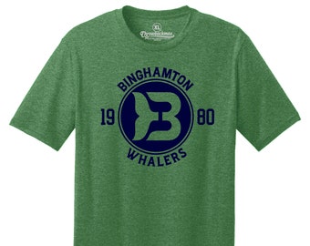 Binghamton Whalers Men s League Hockey Jersey Etsy