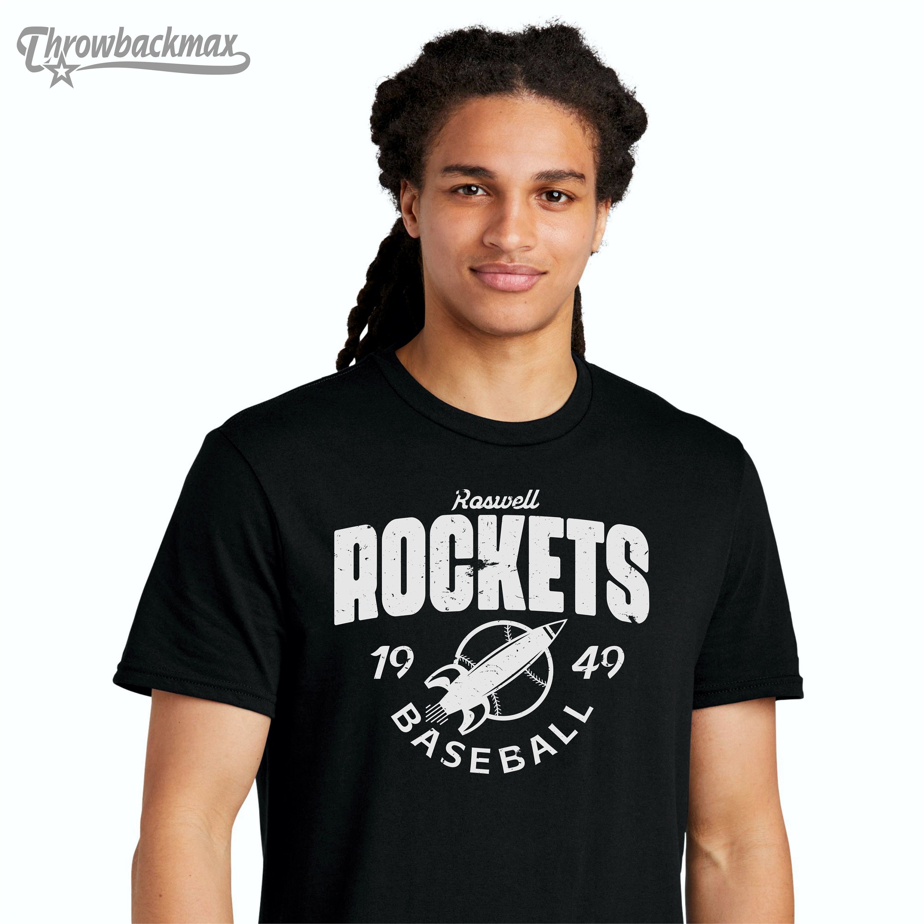 Roswell Rockets 1949 Baseball Classic Cut, Premium Tri-blend