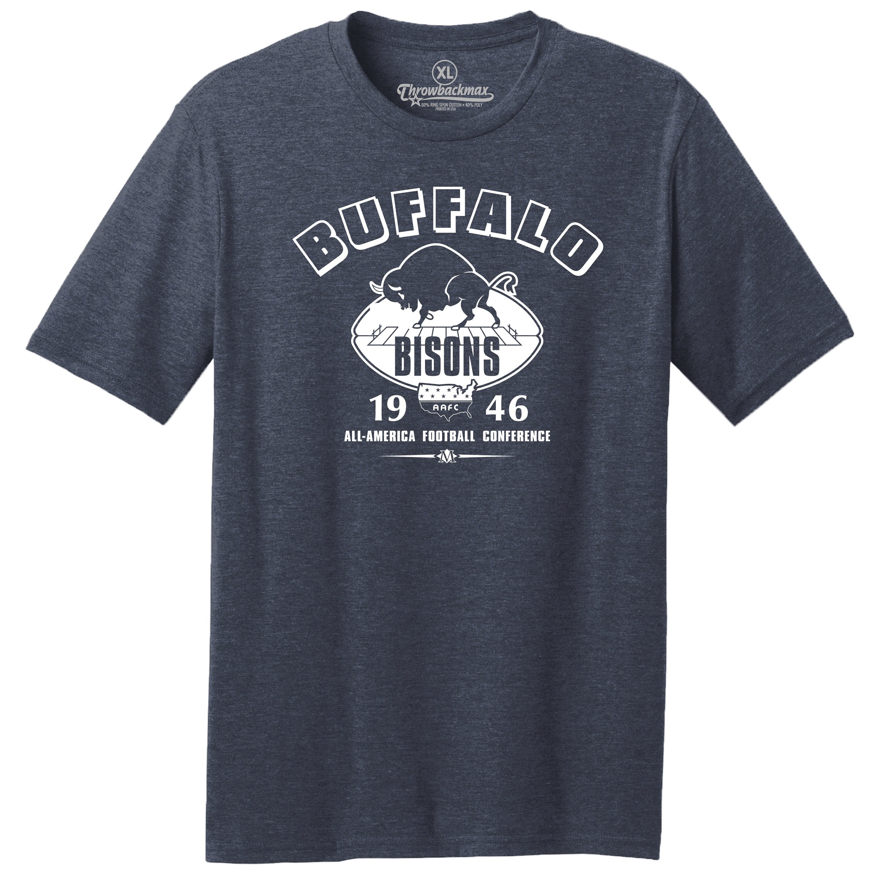 バッファロー・バイソンズ 1946 フットボール トライブレンド Tシャツ 