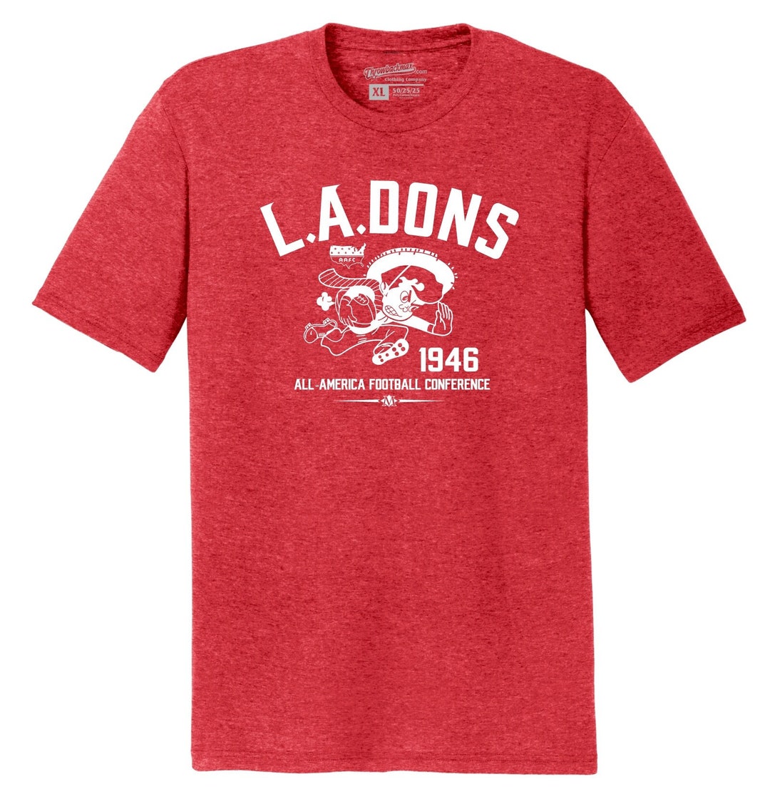Throwbackmax Los Angeles Dons 1946 AAFC Allamerica Football Etsy