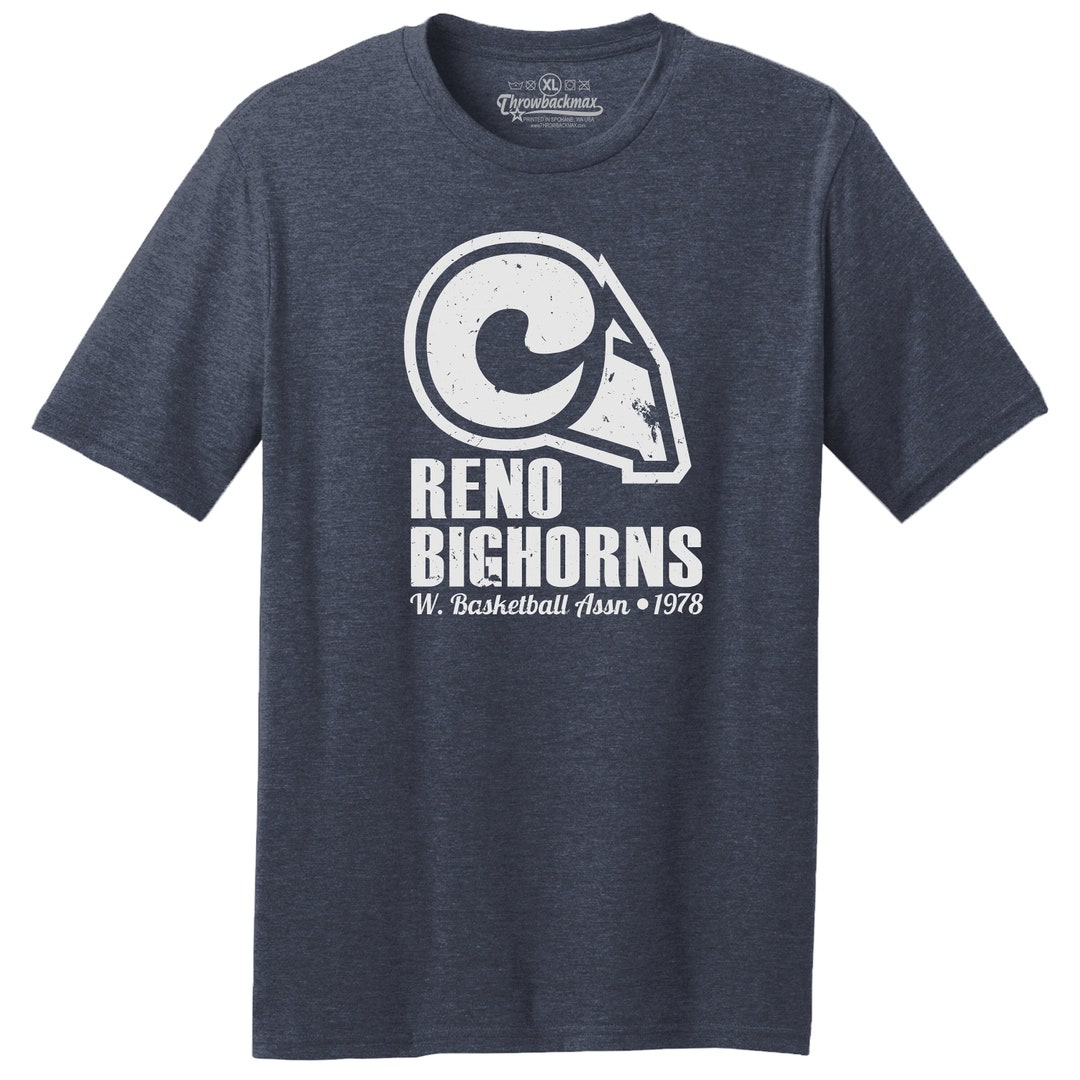 Reno Bighorns 1978 Basketball Classic Cut, Premium Tri-blend Tee