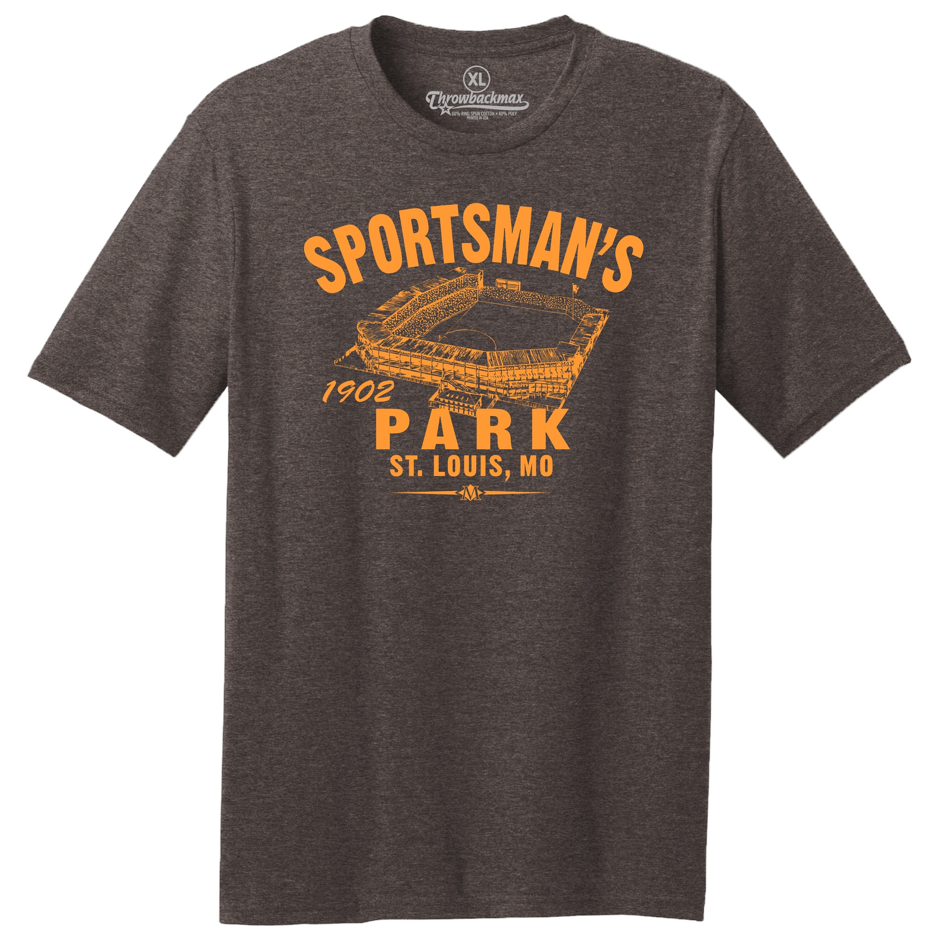 in Stock Sportsman's Park St. Louis Unisex Retro T-Shirt L