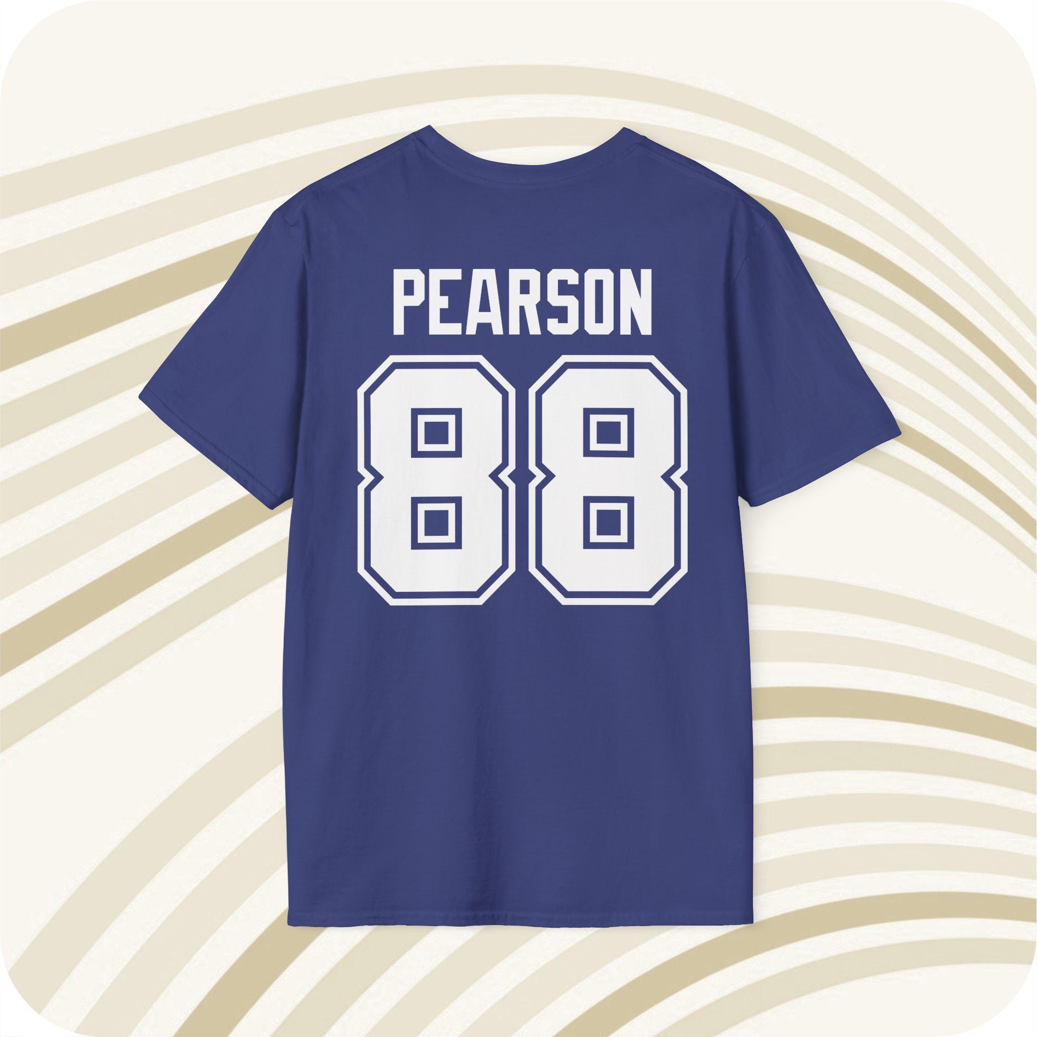 Drew Pearson #88 Dallas Cowboys NFL Jersey T-shirt Front Back