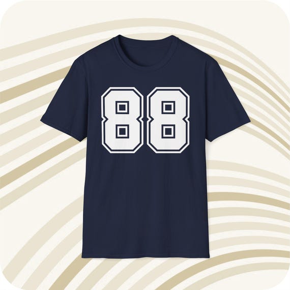 Michael Irvin #88 Dallas Cowboys NFL Jersey T-Shirt - Front