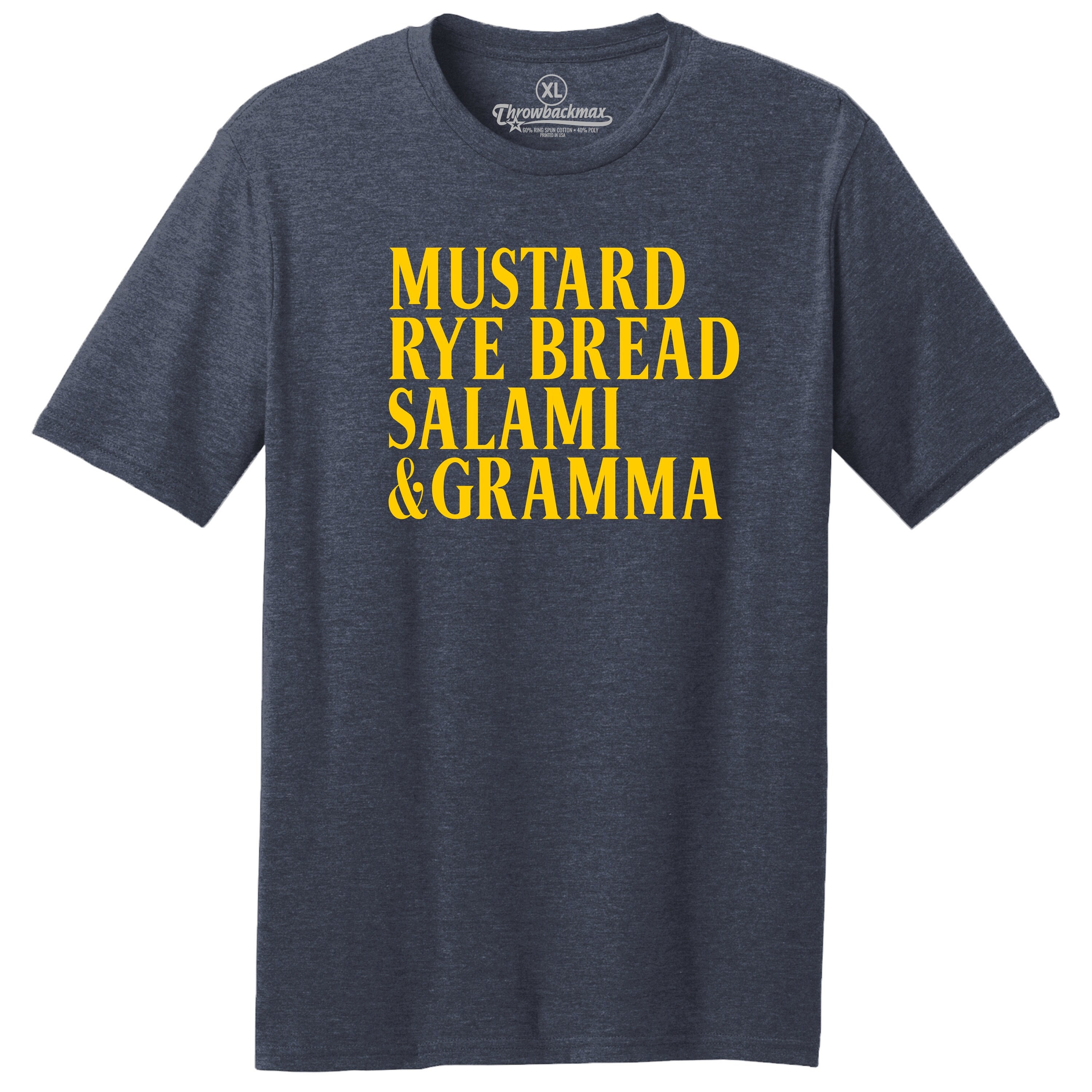 Throwbackmax mustard Rye Bread Salami & Gramma 