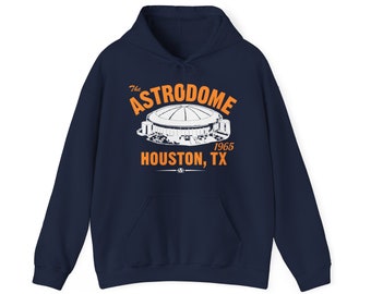 Throwbackmax The Astrodome 1965 Baseball Hoody - Past Home of Your Houston Astros - Unisex Heavy Blend™ Hooded Sweatshirt