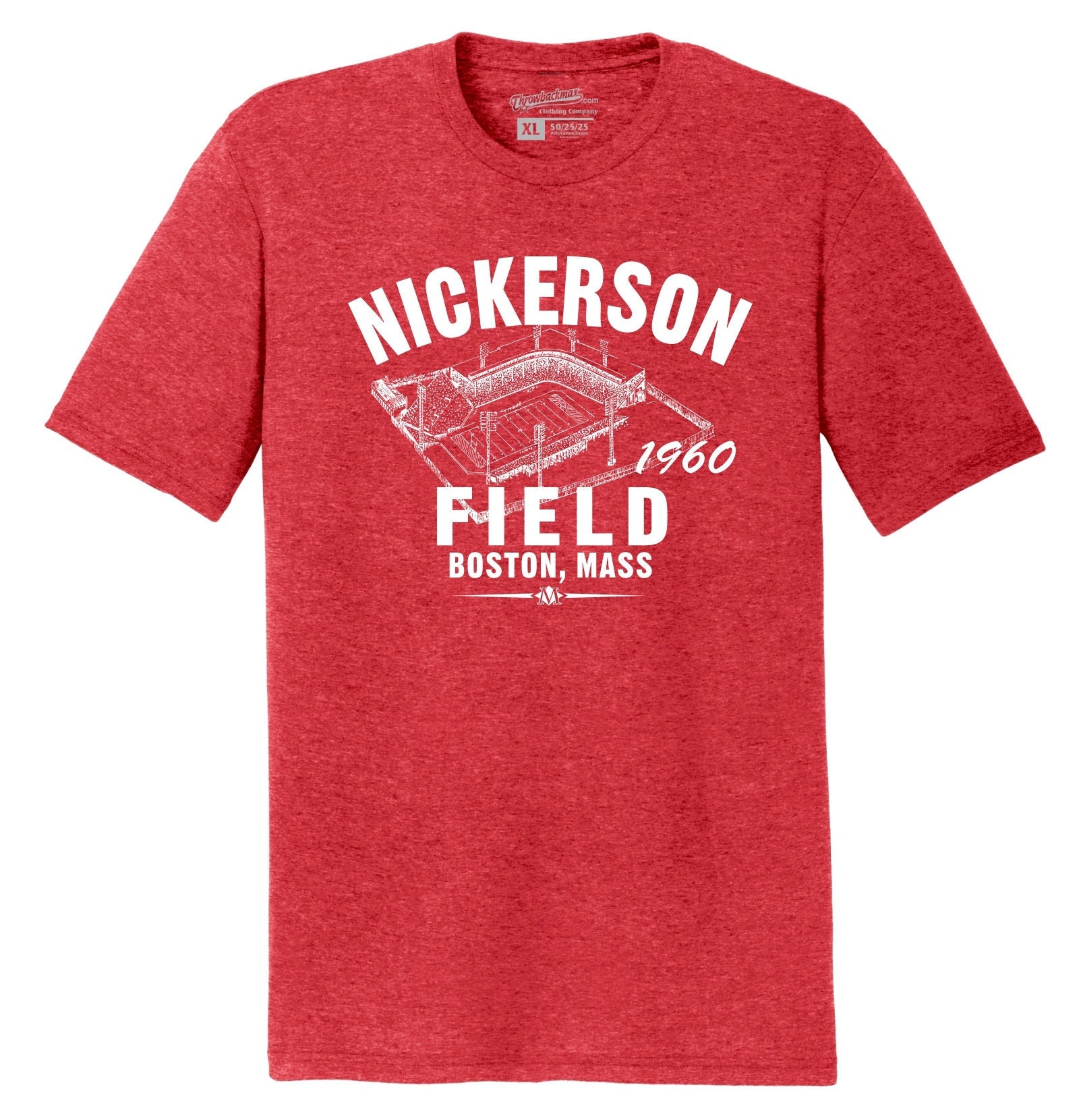 Throwbackmax Nickerson Field 1960 Football Premium Tri-blend - Etsy