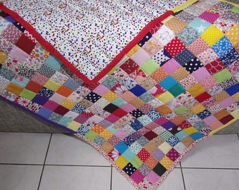 Couverture Bebe Patchwork Etsy