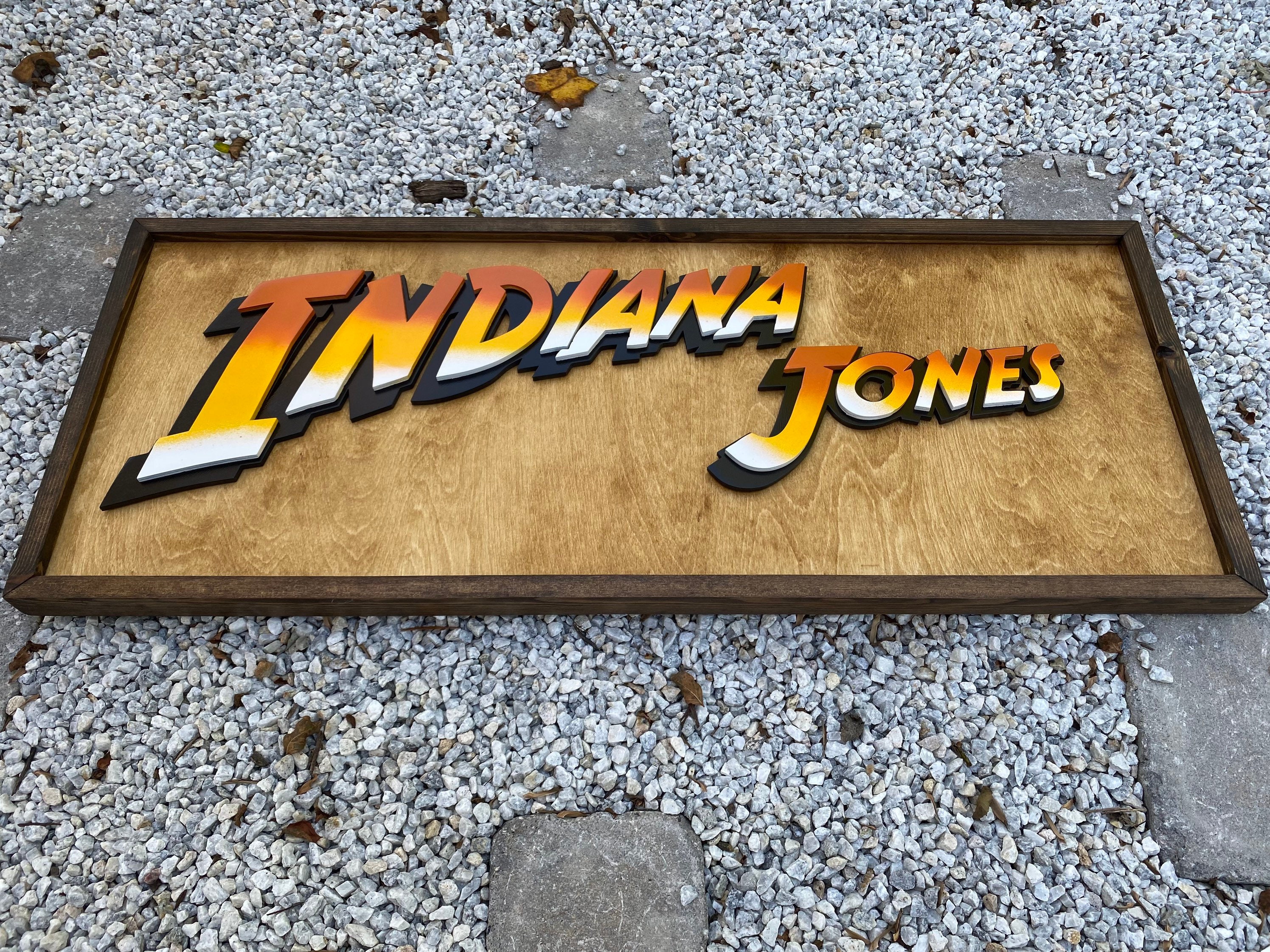 Indiana Jones Wooden sign Etsy 日本