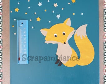Framed Thermometer Etsy