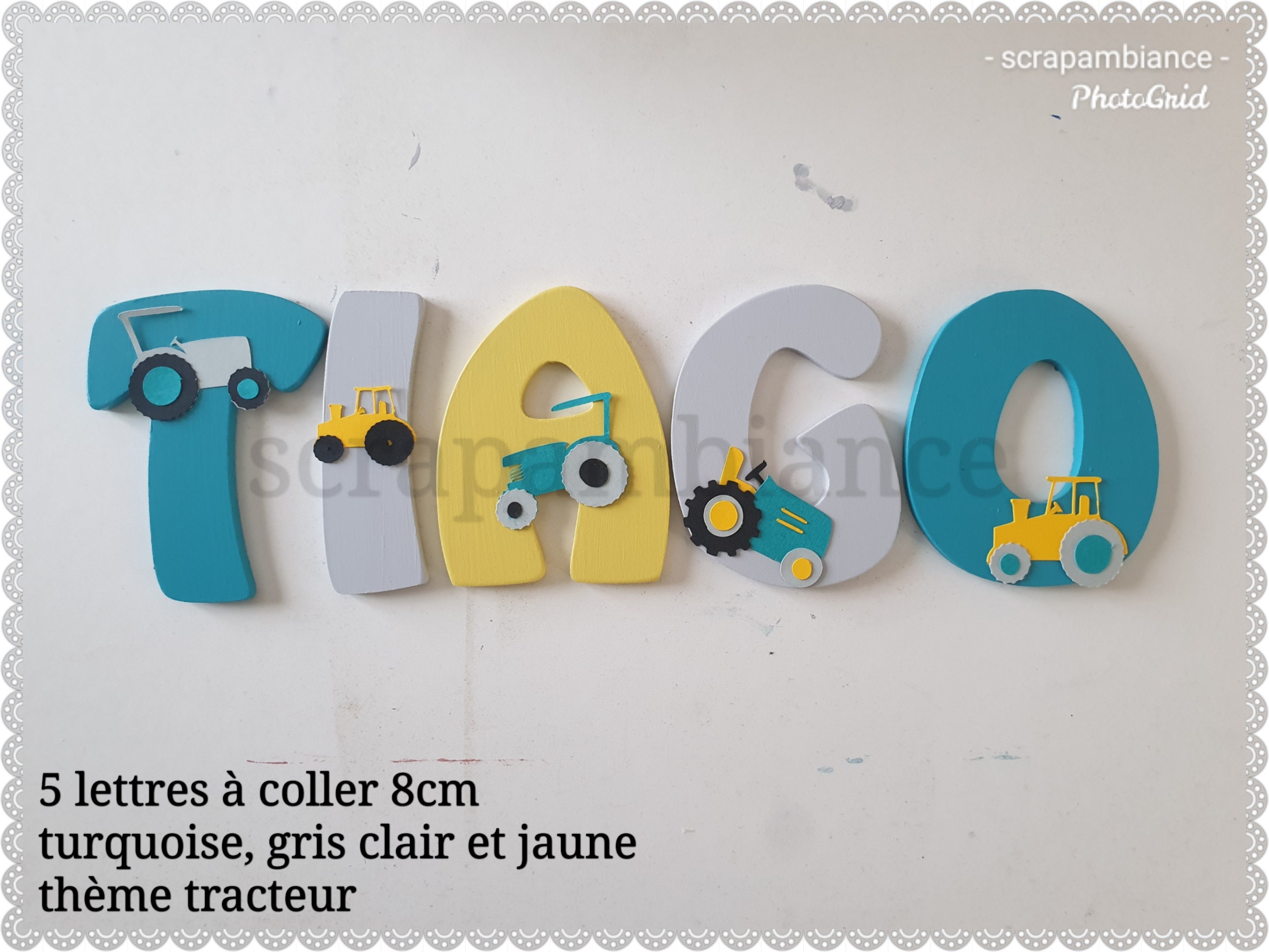 Wooden First Name Letter, Baby Letter, Personalized First Name
