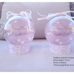 Godmother godmother gift /godmother godmother gift/gift of remembrance baptism /personalized / baptism gift / 8cm, 10cm, 12cm