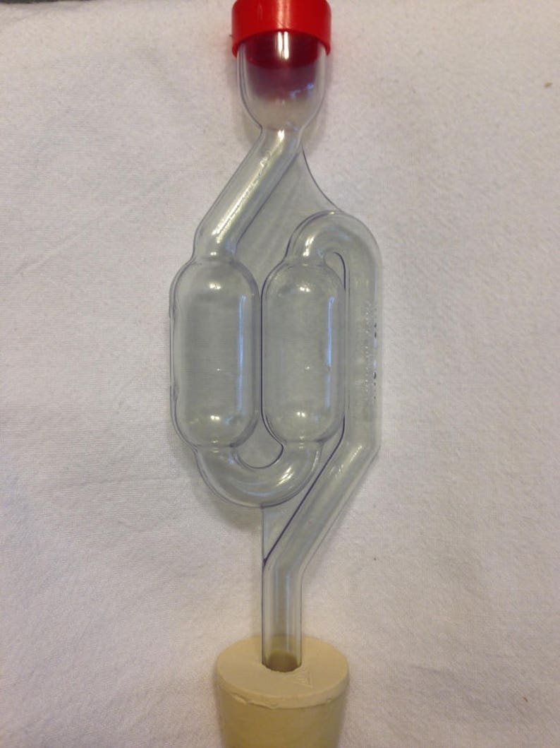 2 pack S Shaped 3 Piece Airlock Carboy Bung Stopper Homebrew Etsy.de