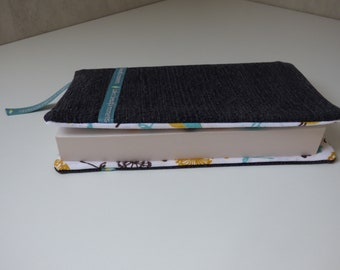 Recycled blue denim pocket book protector: Collect beutiful Moments
