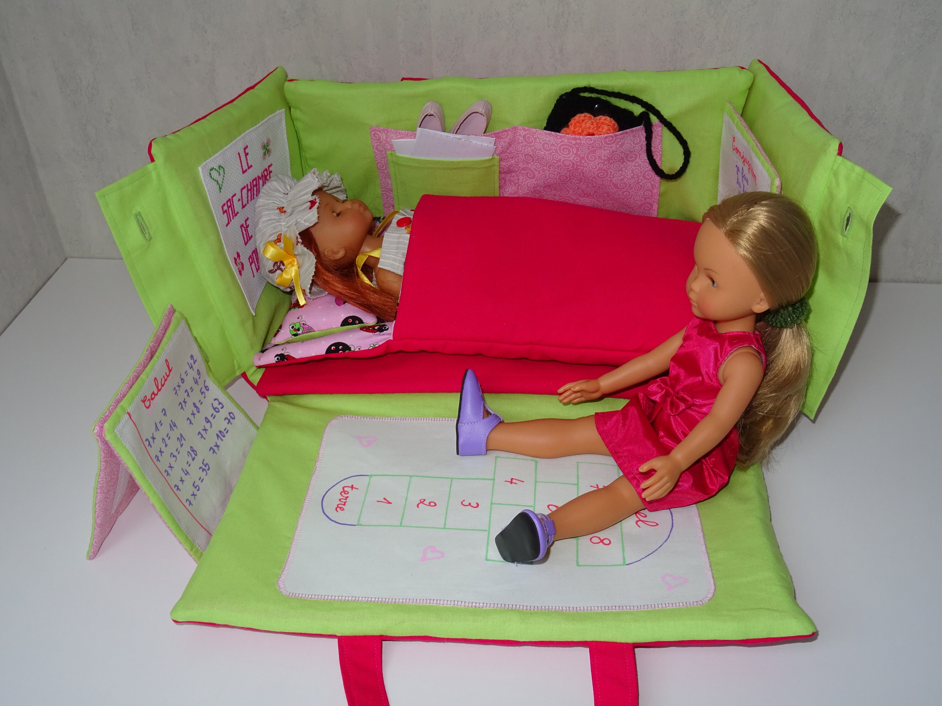 TUTO Lit de bébé pour Barbie - DIY Baby's bed for doll 