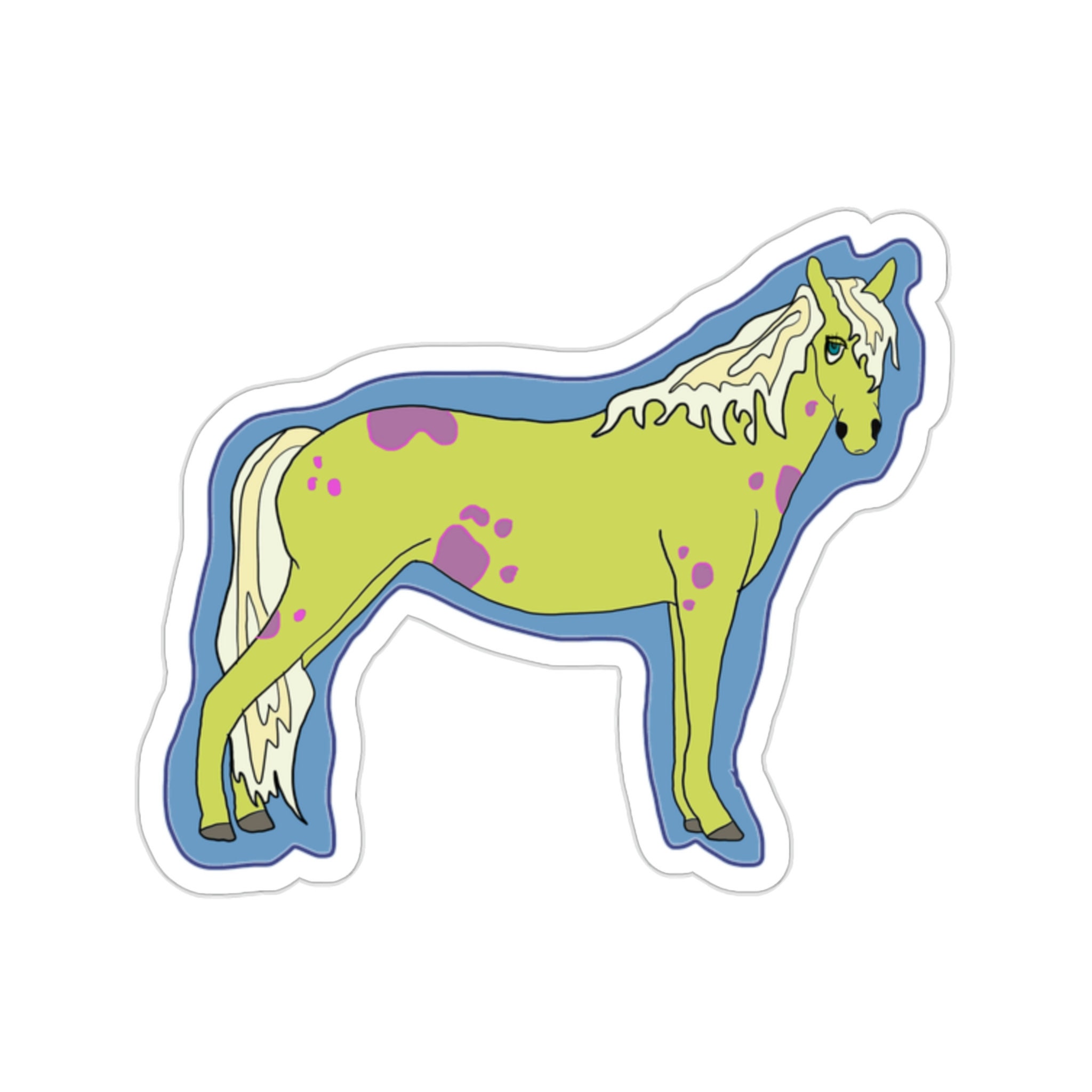 Fiona - My Little (alien) Pony NATOCATALIENS Charm Kiss-cut Stickers - Etsy