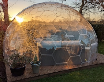 3m Geodesic Dome Plans for Acrylic & Polycarbonate, CNC or Hand Cut - Instant Download!