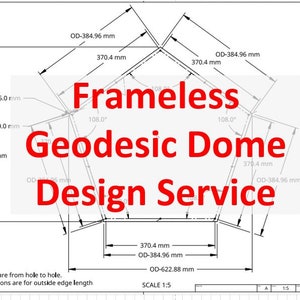 1 Hour of Frameless Geodesic Design Service.