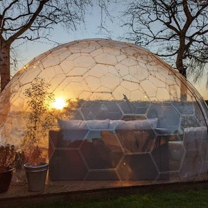 6m / 19ft Geodesic Dome Blueprint Plans