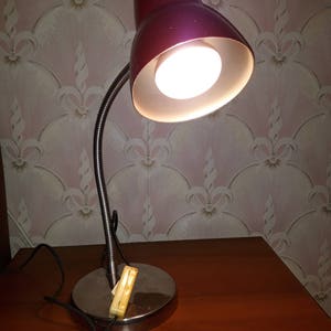 Vintage office lamp Old lamp workshop industry work lamp Home sweet home Gift for him Gift for her