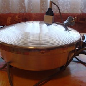 Vintage Russian electric multicooker Kitchen multicooker Vintage electric saucepan Kitchen gadget Home sweet Home Russian style