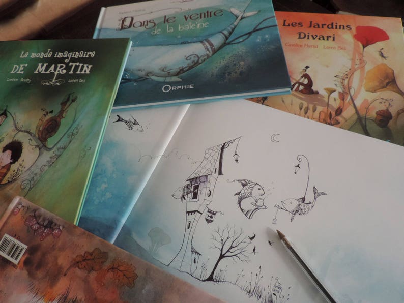 Lot de 4 livres jeunesses illustrés de votre choix UN PETIT CADEAU en plus image 1