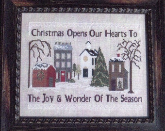 Christmas Opens Our Hearts Pattern