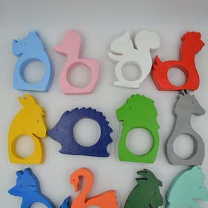 Accessori cucina/Portatovaglioli in legno/stoviglie, animali/dinosauri