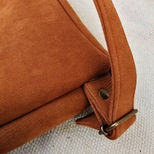 Cartable maternelle Liberty Thorpe et cuir synthétique camel image 3