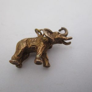 Old Political Republican Full Bodied Elephant Charm or Pendant
