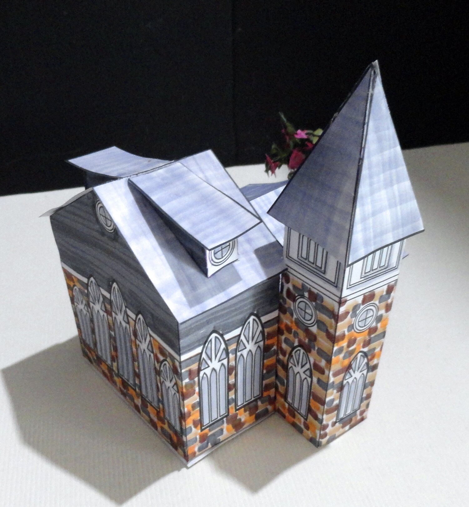 Virginia Church Paper House Pattern and Instructions Digital Download ...