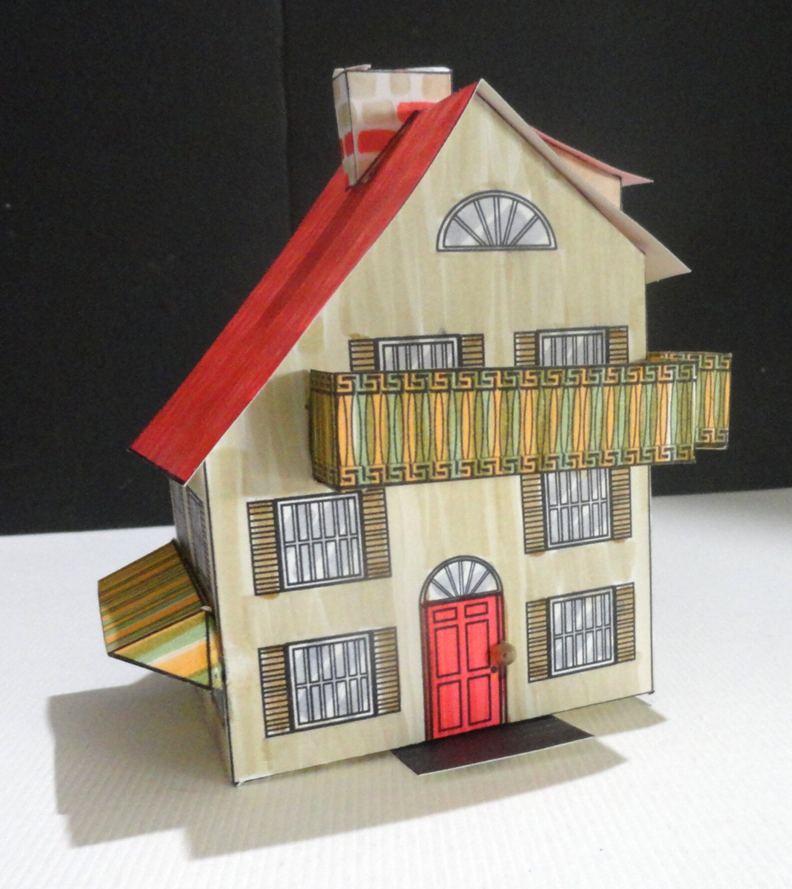 Arizona House Paper House Pattern and Instructions Digital Download - Etsy