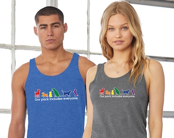 Our Pack Includes Everyone | Adult Tank Top | Pride Month