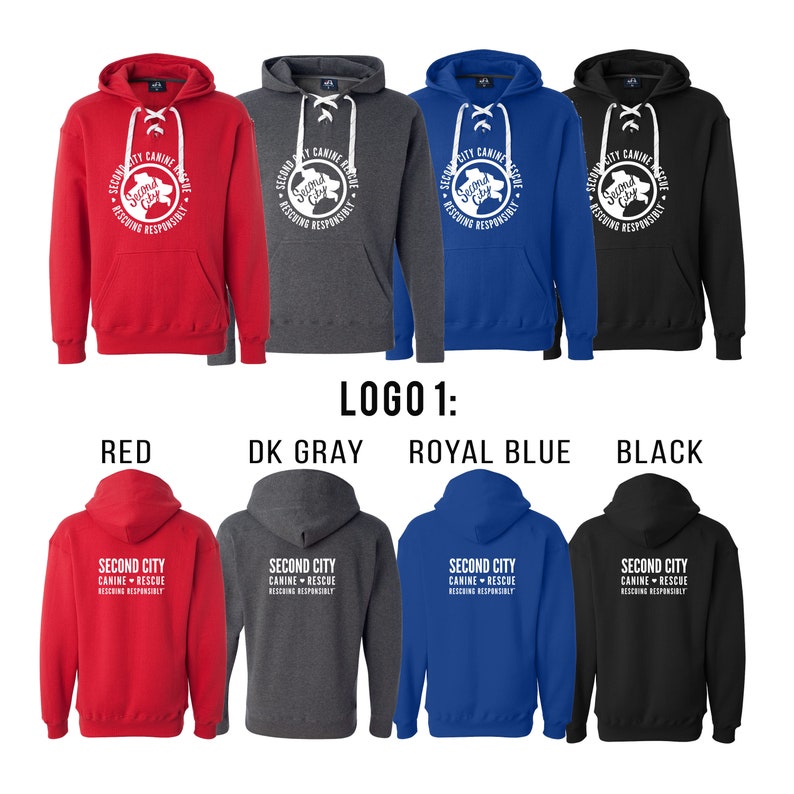 Sport Lace Premium Hoodie Heavy Weight SCCR Logo 3 Designs 4 Hoodie Colors image 7
