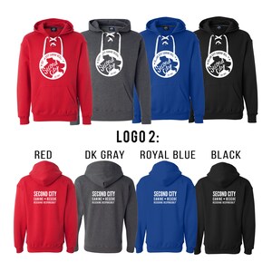 Sport Lace Premium Hoodie | Heavy Weight --> SCCR Logo | 3 Designs | 4 Hoodie Colors image 8