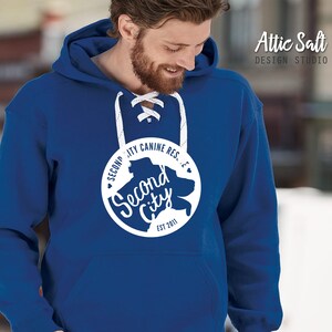 Sport Lace Premium Hoodie | Heavy Weight --> SCCR Logo | 3 Designs | 4 Hoodie Colors image 2