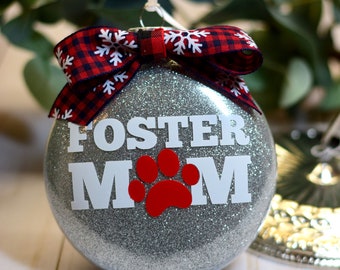 Foster Mom | Foster Dad | Foster Family | Personalized Ornament