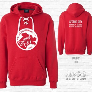 Sport Lace Premium Hoodie Heavy Weight SCCR Logo 3 Designs 4 Hoodie Colors image 4