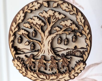 The Hobbit Quote 2-Sided Christmas Ornament