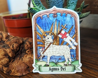 Agnus Dei "Lamb of God" Sticker