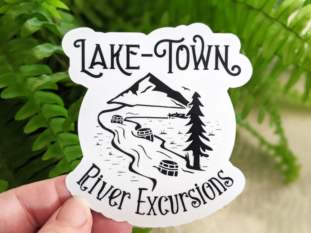 Lake-town River Excursions Sticker (inspired by the Hobbit) - Etsy
