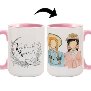 Kindred Spirits (Anne of Green Gables Quote) Coffee Mug Gift